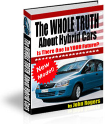 Ebook cover: The WHOLE TRUTH About Hybrid Cars