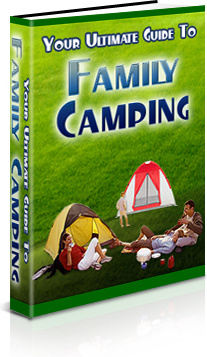 Ebook cover: Your Ultimate Guide to Family Camping