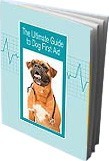 Ebook cover: The Ultimate Guide to Dog First Aid