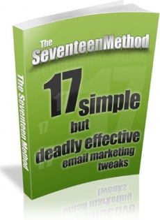 Ebook cover: The Seventeen Method