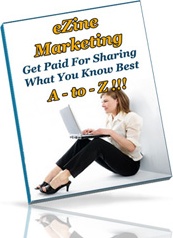 Ebook cover: eZine Marketing A-to-Z