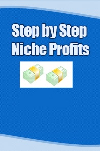Ebook cover: STEP BY STEP NICHE PROFITS