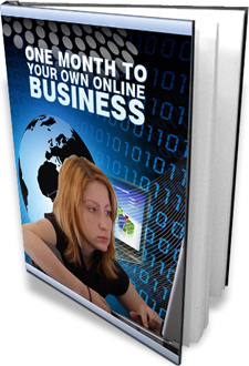 Ebook cover: One Month to Your Own Online Business