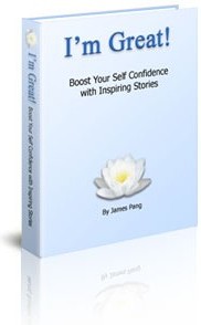 Ebook cover: I'm Great!Boost Your Self Confidence