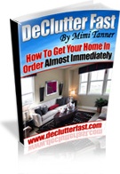 Ebook cover: Declutter Fast: How To Get Your Home In Order