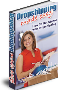 Ebook cover: The Simple Guide To Dropshipping