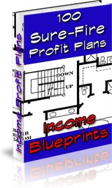 Ebook cover: Income Blueprints