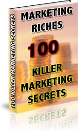 Ebook cover: Marketing Riches