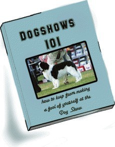 Ebook cover: DOGSHOWS 101