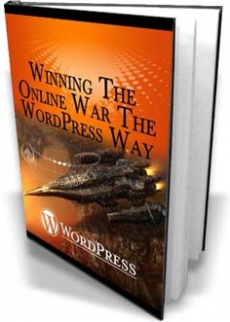 Ebook cover: Winning The Online War The Wordpress Way