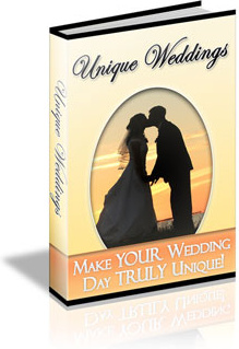 Ebook cover: Unique Weddings
