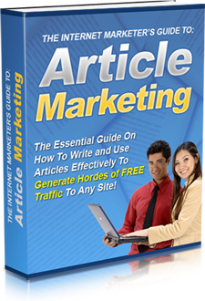 Ebook cover: The Internet Marketer's Guide to Article Marketing