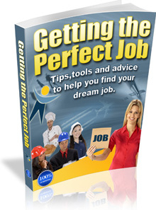 Ebook cover: How to get the perfect job