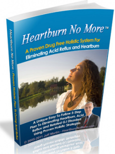 Ebook cover: Heartburn No More