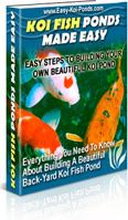 Ebook cover: Koi Fish Pond Construction Made Easy