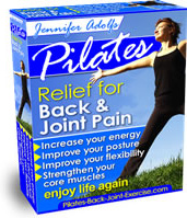 Ebook cover: Pilates: Relief for Back & Joint Pain
