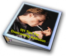 Ebook cover: 101 Tips For Overcoming Addiction