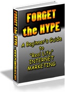 Ebook cover: Forget The Hype