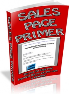 Ebook cover: Sales Page Primer