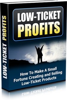 Ebook cover: Low-Ticket Profits