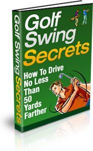 Ebook cover: Golf Swing Secrets