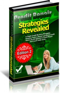 Ebook cover: Credit Repair Strategies Revealed