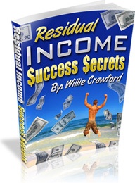 Ebook cover: Residual Income Success Secrets