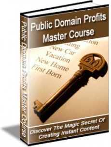 Ebook cover: Public Domain Profits