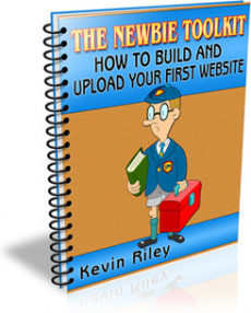 Ebook cover: How To Build And Upload Your First Website