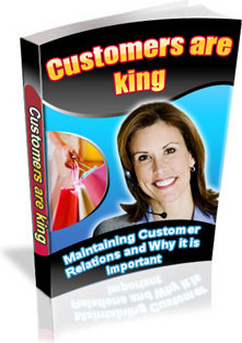Ebook cover: Customers are King