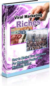 Ebook cover: Viral Marketing Riches