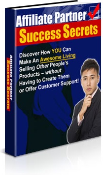 Ebook cover: Affiliate Partner Success Secrets