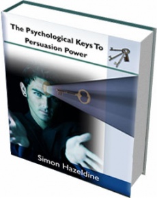Ebook cover: The Psychological Keys To Persuasion Power