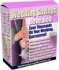 Ebook cover: Wedding Savings Revealed