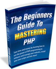 Ebook cover: The Beginners Guide to Mastering PHP