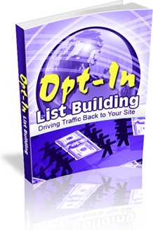 Ebook cover: Opt-In List Building