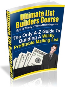 Ebook cover: Ultimate List Builders Course