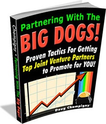 Ebook cover: Partnering With The Big Dogs!