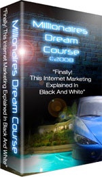 Ebook cover: Millionaires Dream Course