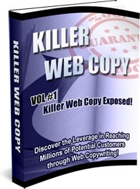 Ebook cover: Killer Web Copy (vol. 1,2,3)