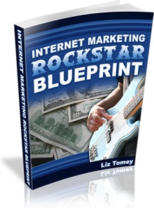 Ebook cover: Internet Marketing RockStar Blueprint