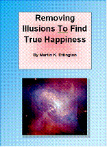Ebook cover: Removing Illusions to Find True Happiness