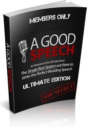 Ebook cover: A Good Speech Best Man Guide