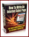 Ebook cover: How To Write An Internet Sales Page
