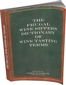 Ebook cover: The Wine Sippers Dictionary of Wine TastingTerms