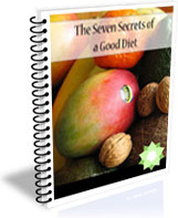 Ebook cover: The Seven Secrets to a Good Diet