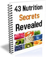 Ebook cover: 43 Nutrition Secrets Revealed