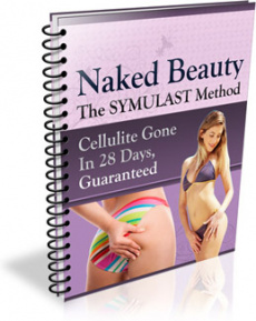 Ebook cover: NAKED BEAUTY - Cellulite Free In 24 Days