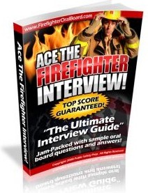 Ebook cover: Ace The Firefighter Interview