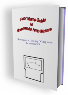Ebook cover: Poor Man's Guide to Homemade Amp Meters